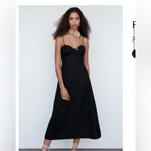 Flared corset dress. NWT